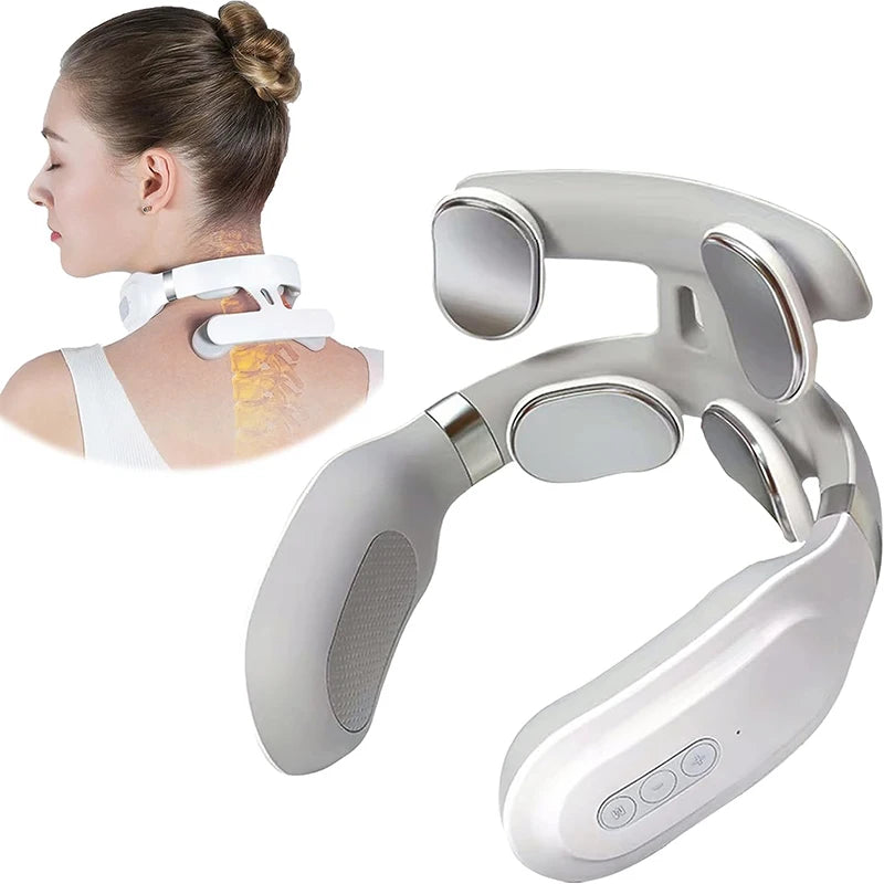 HomeDeals Neck and Shoulder Massager with Heat